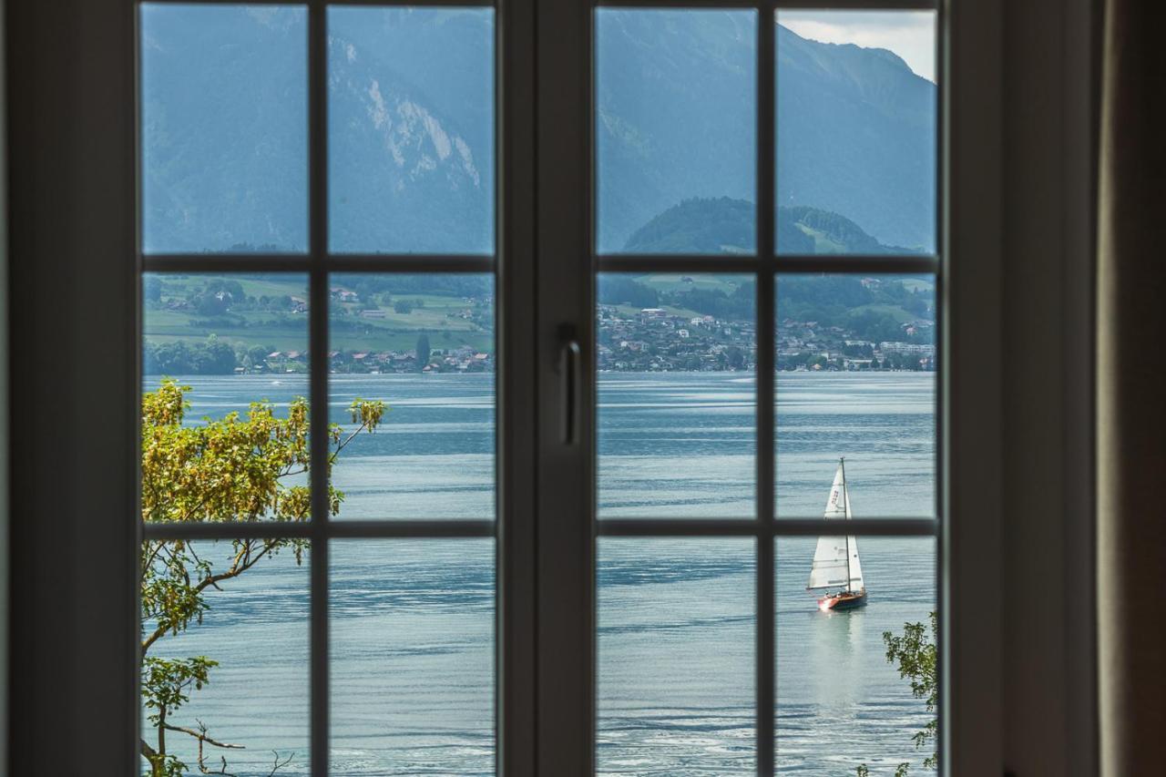 Parkhotel Gunten - Beach & Spa Dış mekan fotoğraf