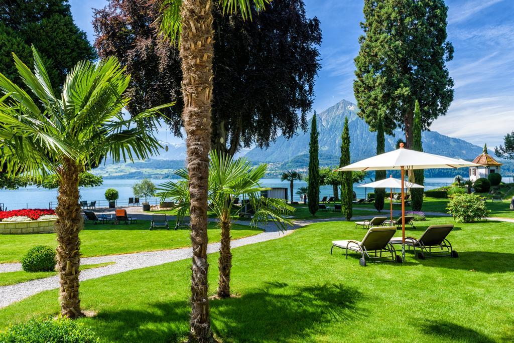 Parkhotel Gunten - Beach & Spa Dış mekan fotoğraf