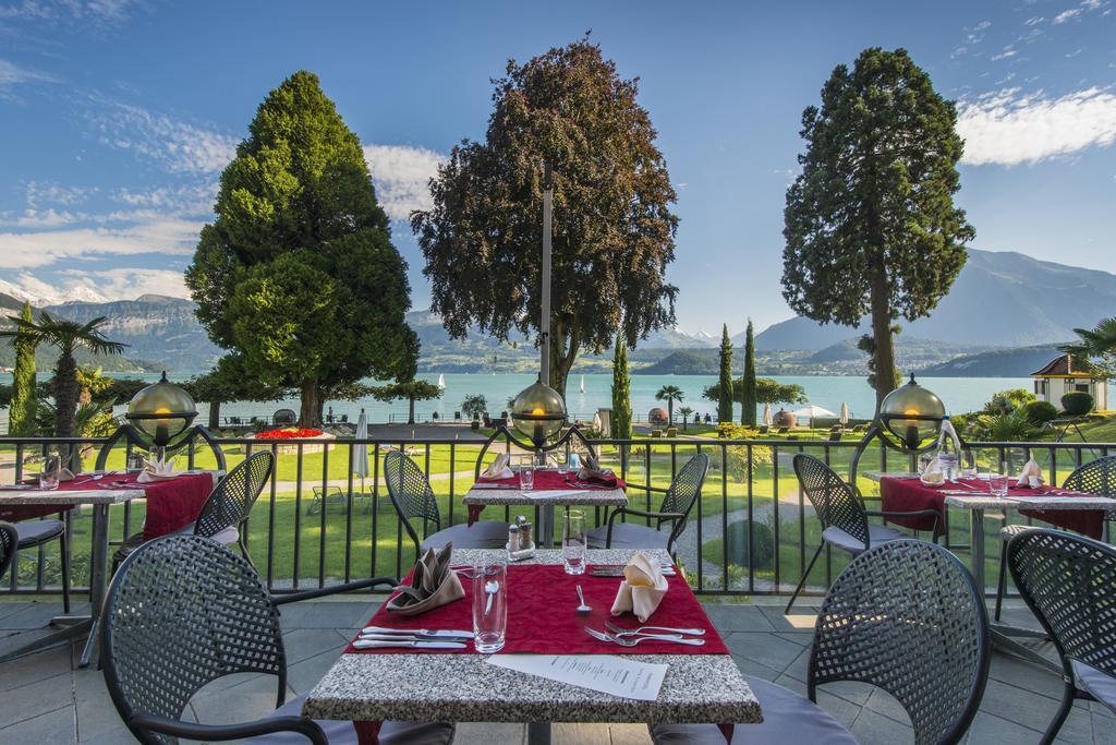 Parkhotel Gunten - Beach & Spa Dış mekan fotoğraf