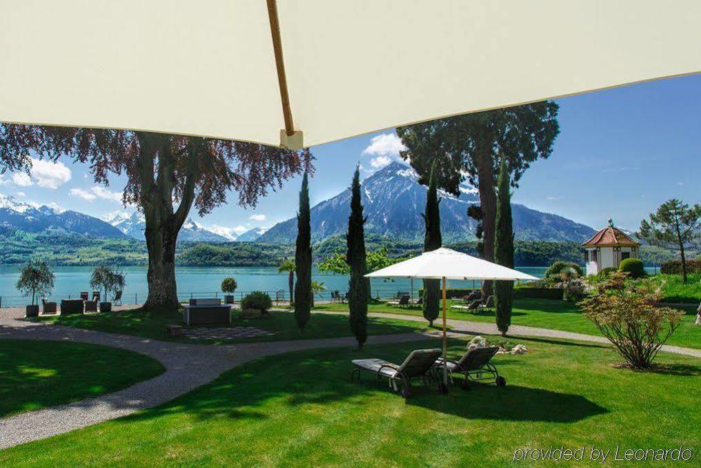 Parkhotel Gunten - Beach & Spa Dış mekan fotoğraf