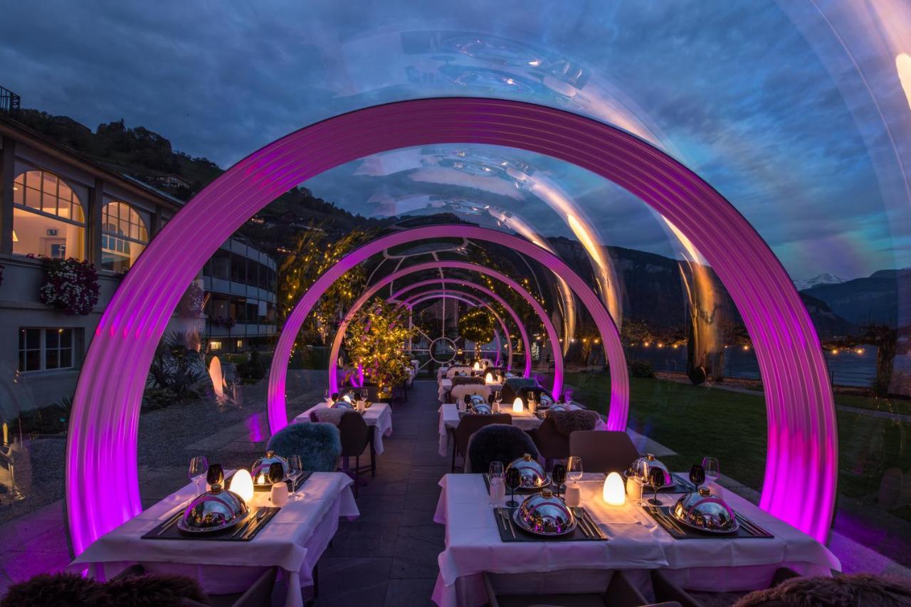 Parkhotel Gunten - Beach & Spa Dış mekan fotoğraf